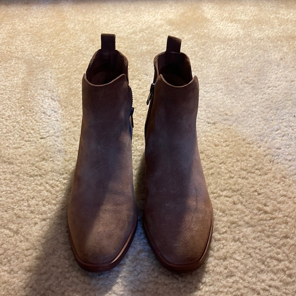 Chelsea and Violet Fiona Suede Booties